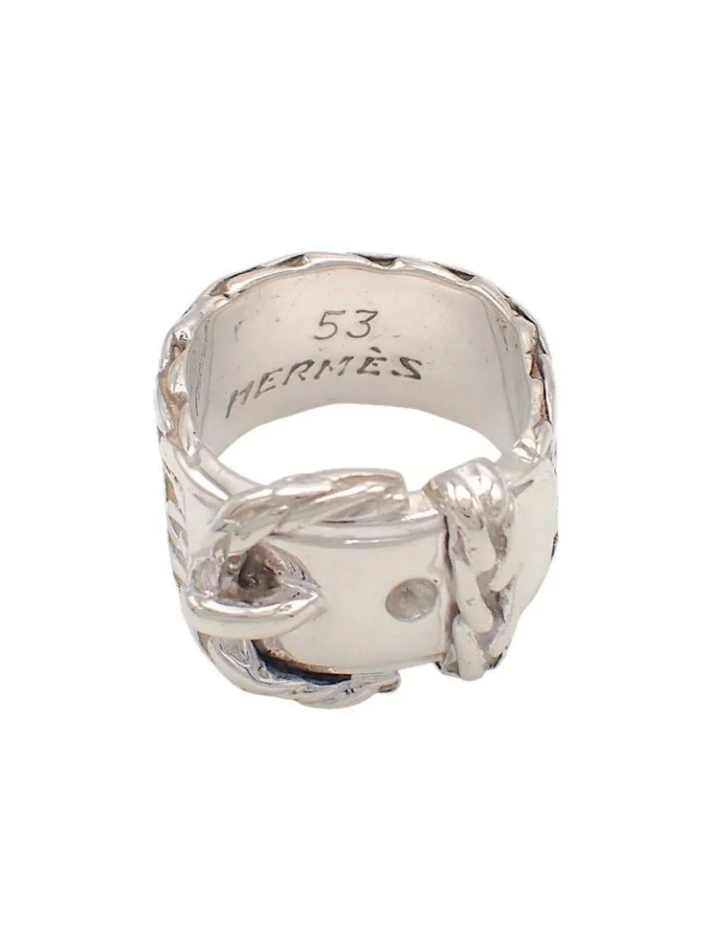 Hermes Diane Ring Included 925 Sterling Silver 53